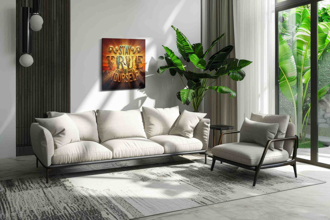 Radiant Truth Rising - Motivational Wall Art, Inspirational Canvas Print, Office Decor