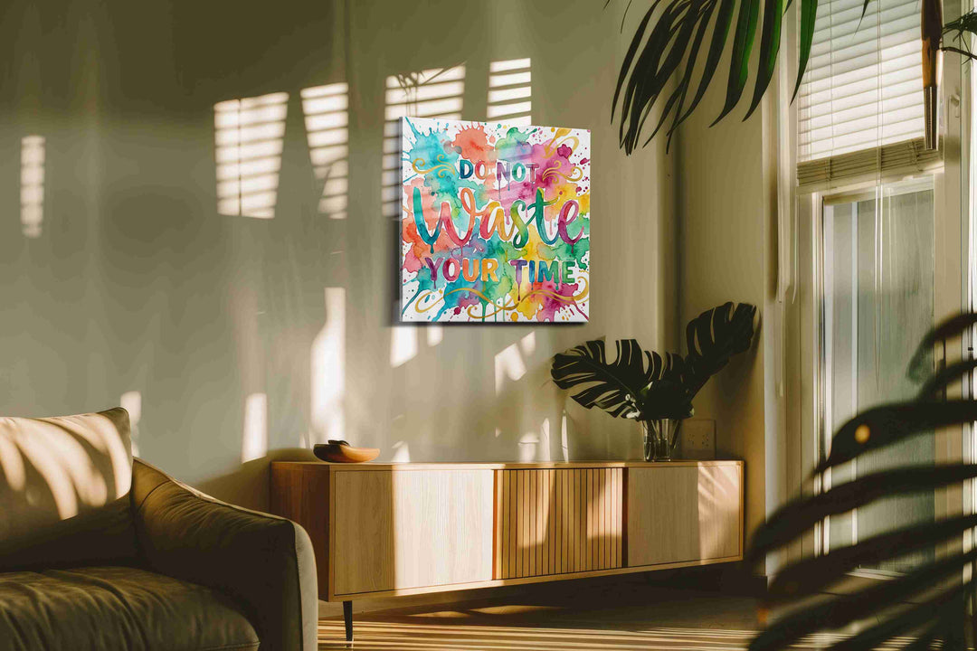 Vivid Grace in Color - Motivational Wall Art, Inspirational Canvas Print, Office Decor