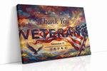 Stars Over Silent Valor patriotic canvas print, gallery-wrapped, ready to hang
