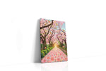 Birdsong Through Blossomlight spring canvas print gallery-wrapped portrait canvas studio shot