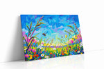 Skydance in Bloom spring canvas print gallery-wrapped landscape canvas studio shot