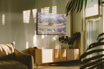Sonoran Blossom Reverie spring canvas print, on wall, lifestyle preview