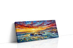 Ember Tide Reverie IV summer canvas print gallery-wrapped landscape canvas studio shot