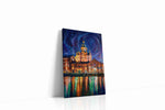 Cathedral Beneath the Velvet Whirl urban canvas print gallery-wrapped canvas studio shot
