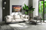 Starlit Path of Spirits fantasy canvas wall art in a modern interior mockup