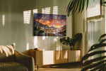 Starlit Path of Spirits fantasy canvas wall art shown hanging in a styled interior