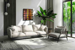 Velvet Gerbera Reverie canvas wall art in a modern interior mockup