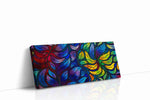 Prismatic Garden Reverie geometric canvas wall art gallery-wrapped landscape canvas studio shot