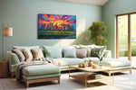 Solstice Over Standing Stones - Landmark Wall Art, Travel Canvas Print, Famous Places Art