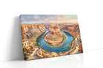 Sunlit Meander Reverie landmark canvas wall art gallery-wrapped landscape canvas studio shot