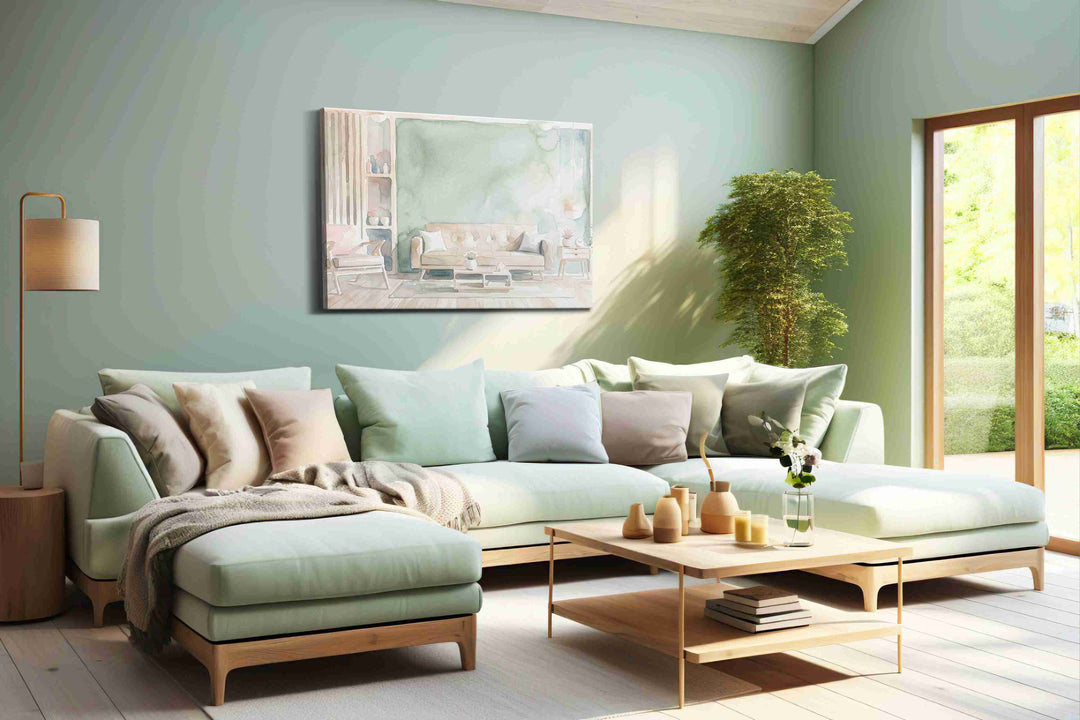 Seafoam Sanctuary - Canvas Wall Art