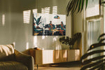 Teal Reverie Gathering - Canvas Wall Art