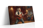 Velvet Crescendo Rebellion music canvas wall art gallery-wrapped landscape canvas studio shot