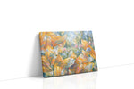 Sunlit Petal Reverie sunflower canvas wall art gallery-wrapped landscape canvas studio shot