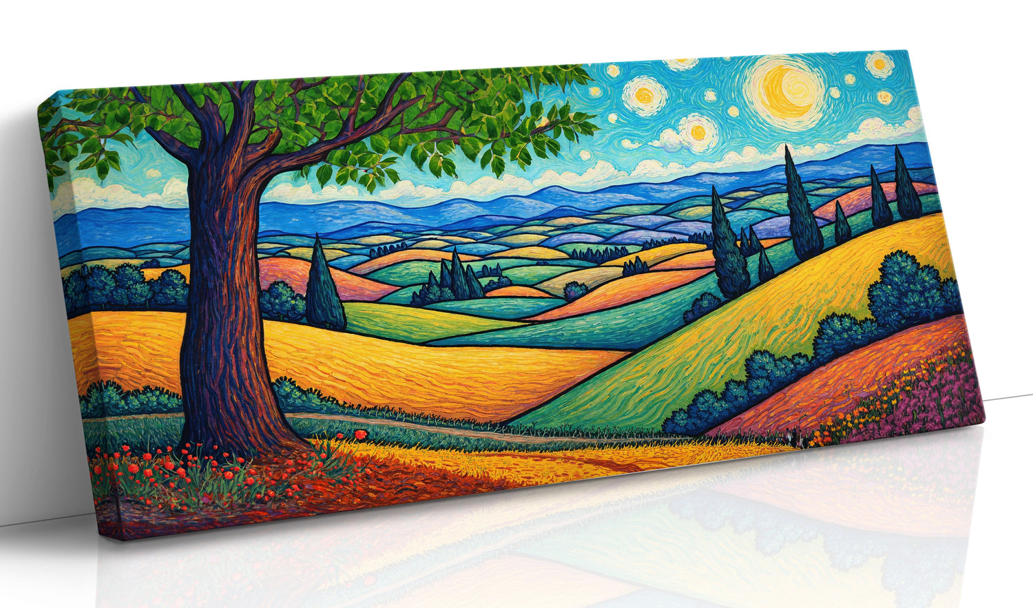 Sunlit Symphony of Tuscany