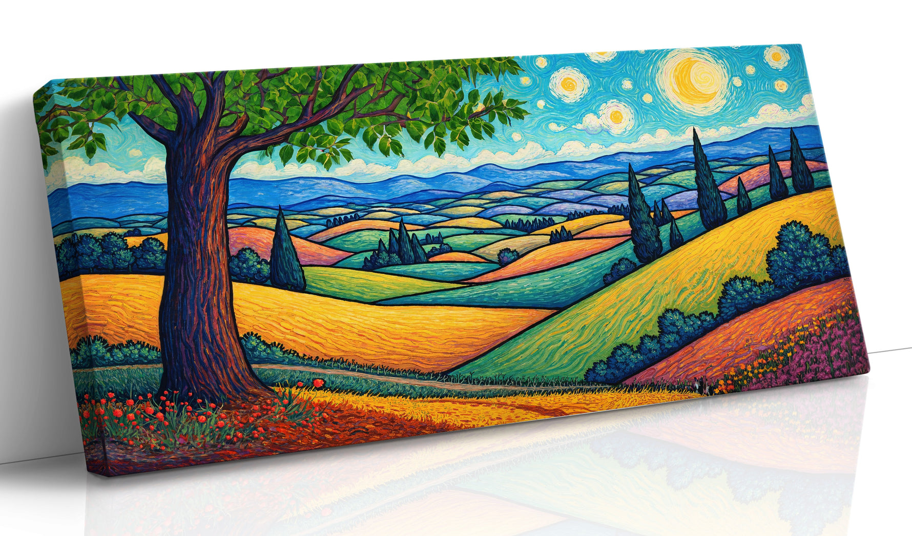 Sunlit Symphony of Tuscany